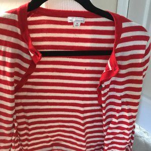 Women’s Tops 3 for $10!! Red&White long sleeve button up sweater, GAP XS